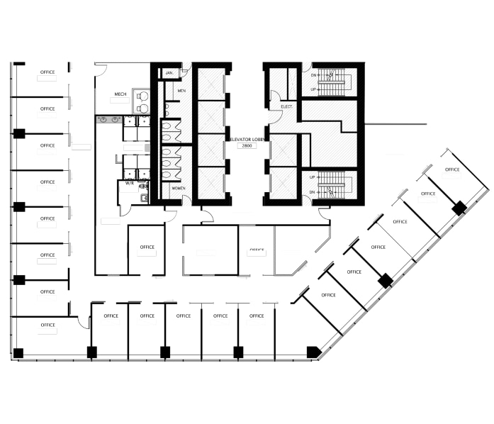 333 7 Av SW, Calgary, AB à louer Plan d’étage– Image 1 sur 1