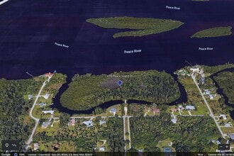 418 Peace Island Dr, Punta Gorda, FL - Vue aérienne vue de carte - Image1