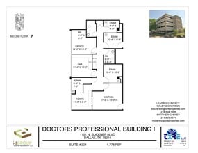 1151 N Buckner Blvd, Dallas, TX à louer Plan d’étage– Image 1 sur 1