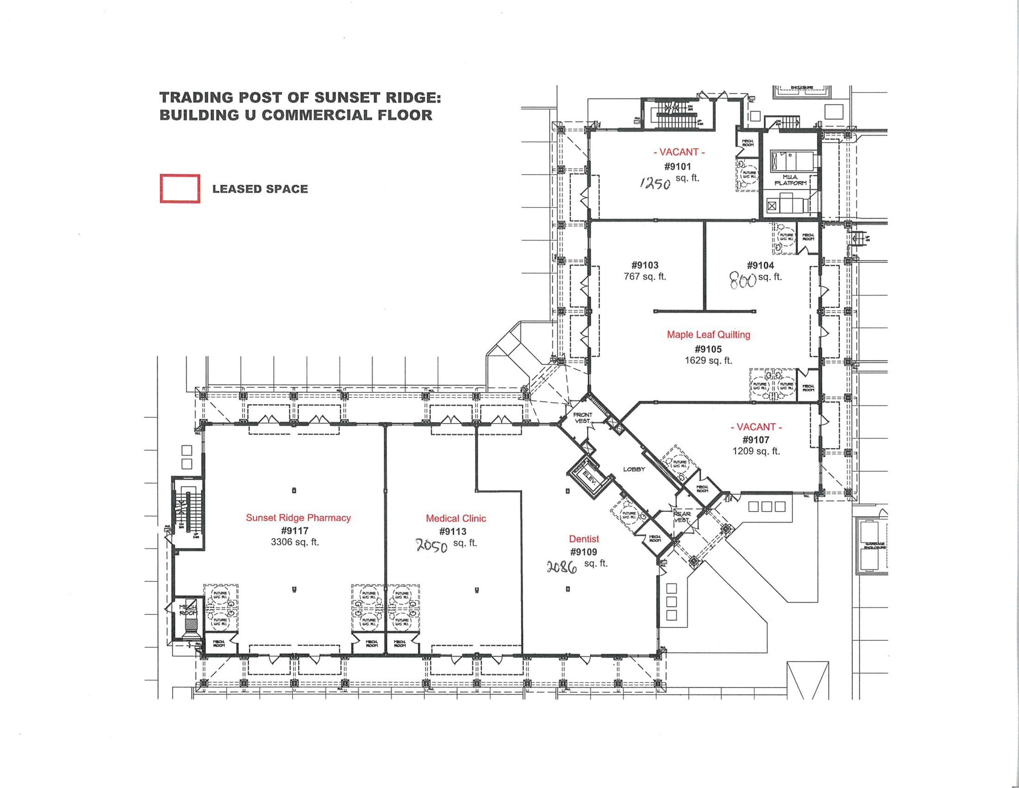 101 Sunset Dr, Cochrane, AB à louer Plan de site– Image 1 sur 1