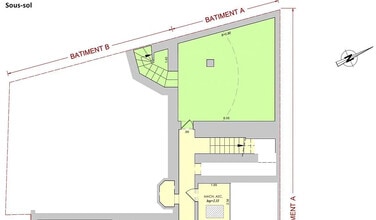 Bureau dans Paris à louer Plan d’étage– Image 1 sur 2