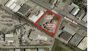 Plus de détails pour 4501 Baldwin Blvd, Corpus Christi, TX - Industriel/Logistique à louer