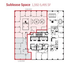 51 Monroe St, Rockville, MD à louer Plan d’étage– Image 1 sur 1