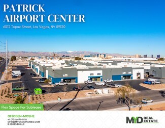 Plus de détails pour 6012 Topaz St, Las Vegas, NV - Industriel/Logistique à louer