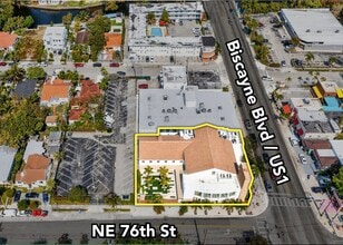 7610 Biscayne Blvd, Miami, FL - Vue aérienne vue de carte - Image1