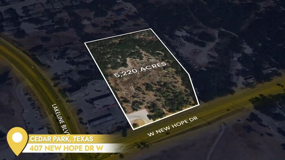 1403 W New Hope Dr, Cedar Park, TX à vendre - Vidéo sur l’annonce professionnelle – Image 2 sur 10