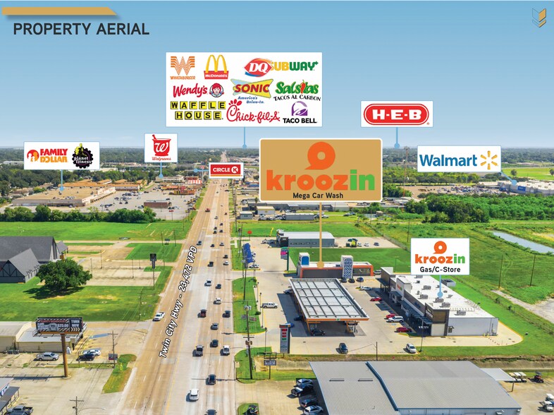 5325 N Twin City Hwy, Port Arthur, TX à vendre - Photo de l’immeuble – Image 2 sur 9