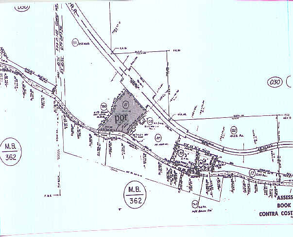 2825 Franklin Canyon Rd, Rodeo, CA à vendre - Plan cadastral – Image 2 sur 2