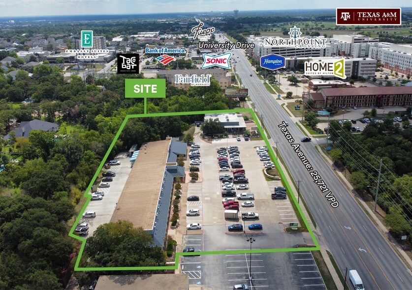 4403 S Texas Ave, Bryan, TX à louer - Photo de l’immeuble – Image 2 sur 4