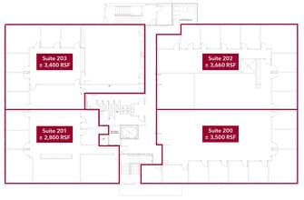 2910 Sumner Blvd, Raleigh, NC à louer Plan d’étage– Image 1 sur 1