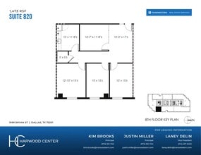 1999 Bryan St, Dallas, TX à louer Plan d’étage– Image 1 sur 1