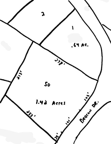 5416 Beacon Dr, Austin, TX à vendre - Plan cadastral – Image 3 sur 4