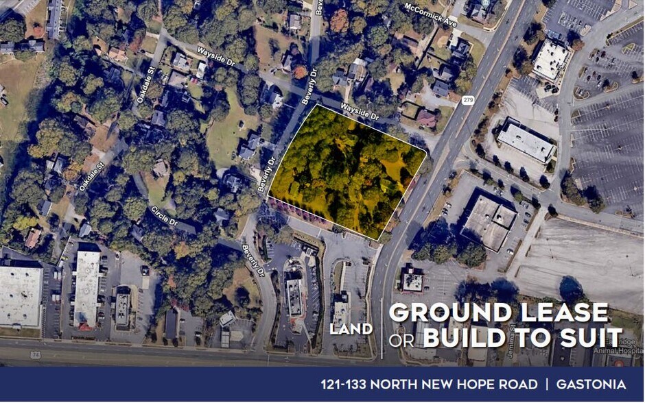 121 N New Hope Rd, Gastonia, NC à louer - Photo de l’immeuble – Image 1 sur 4