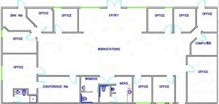 435 Carmel St, San Marcos, CA à louer Plan d’étage– Image 2 sur 2