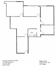 15375 Barranca Pky, Irvine, CA à louer Plan d’étage– Image 1 sur 1