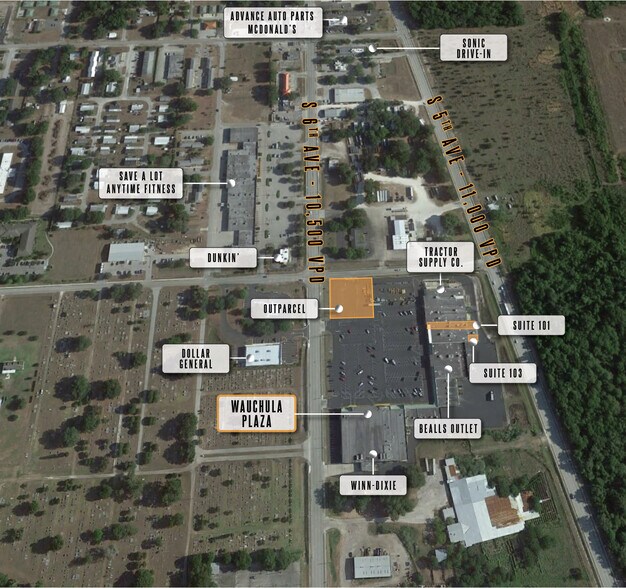 1133 S 6th Ave, Wauchula, FL à louer - Photo principale – Image 1 sur 2