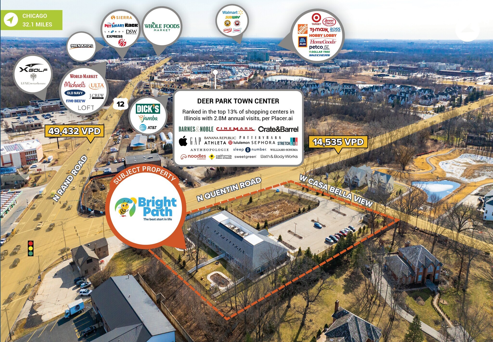 20786 N Quentin Rd, Kildeer, IL à vendre Photo principale– Image 1 sur 3