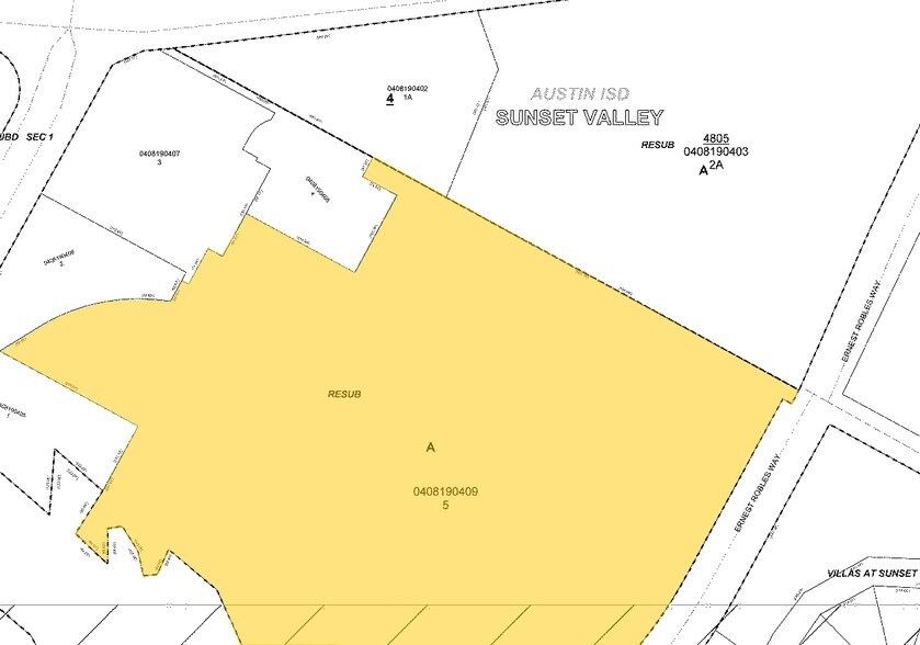 5207 Brodie Ln, Austin, TX à louer - Plan cadastral – Image 2 sur 10