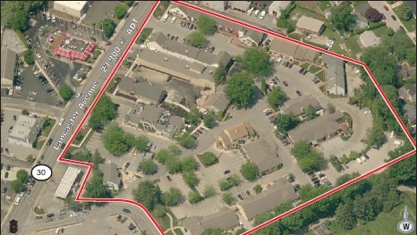 503 W Lancaster Ave, Wayne, PA à louer - Aérien – Image 2 sur 7