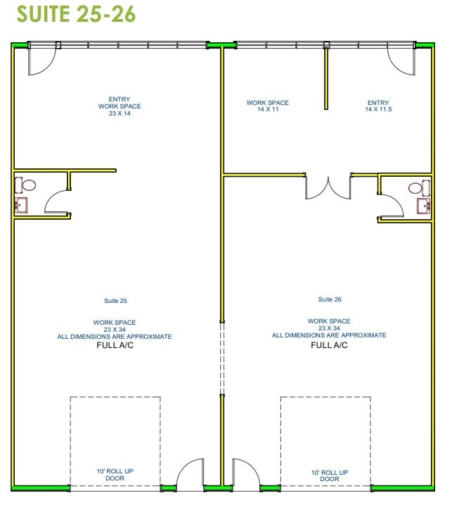 1835 E 6th St, Tempe, AZ à louer Plan d’étage– Image 1 sur 1