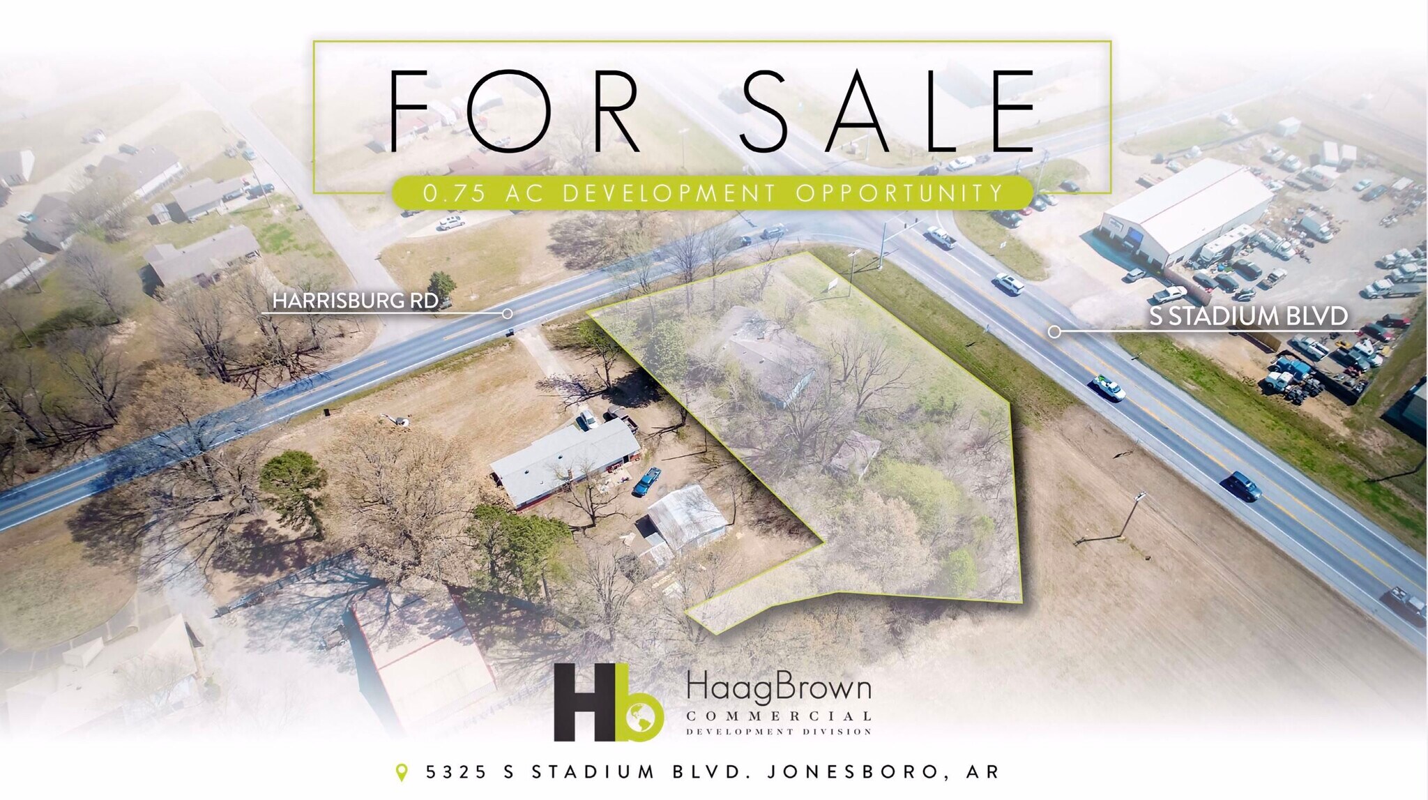 5325 Stadium Blvd, Jonesboro, AR à vendre Aérien– Image 1 sur 8