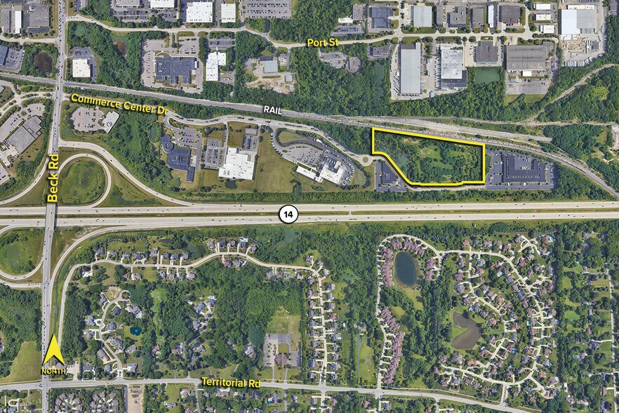Commerce Center Dr, Plymouth, MI à vendre - Photo de l’immeuble – Image 1 sur 1