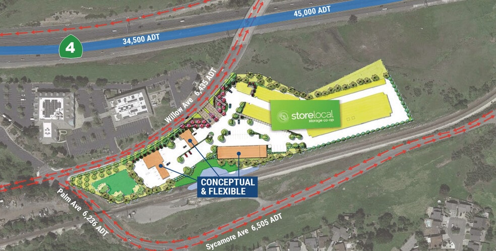 1444 Willow Ave, Hercules, CA à louer - Plan de site – Image 2 sur 4