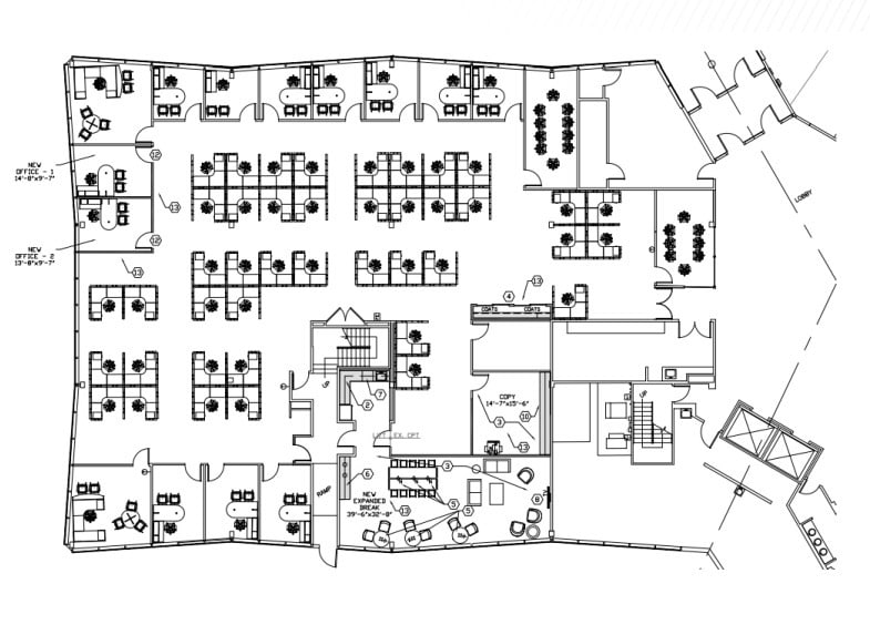 2333 Waukegan Rd, Bannockburn, IL à louer Plan d’étage– Image 1 sur 1