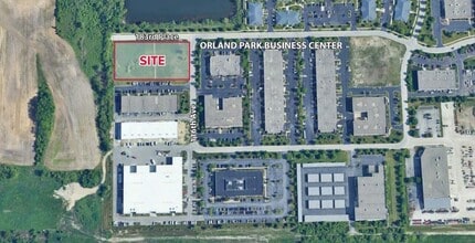 11601 183rd Pl, Orland Park, IL - Vue aérienne  vue de carte