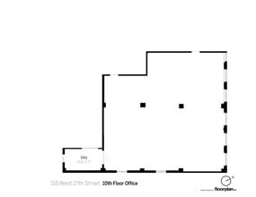 115-117 W 27th St, New York, NY à louer Plan de site– Image 1 sur 3