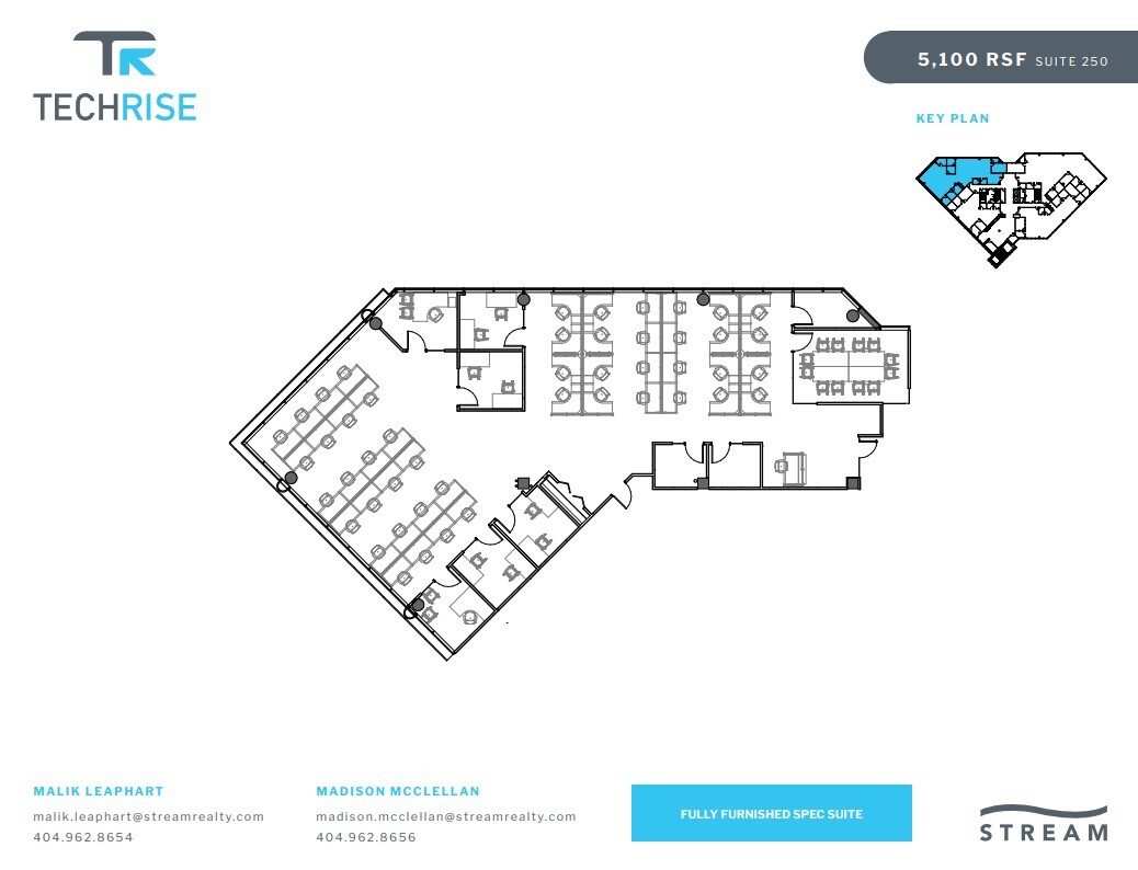 3405 Piedmont Rd NE, Atlanta, GA à louer Plan d’étage– Image 1 sur 1