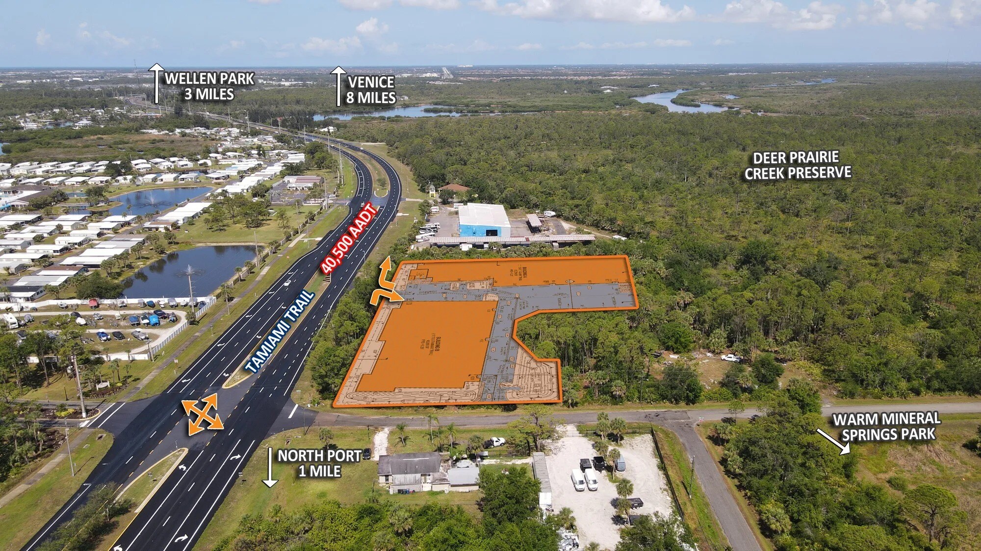 11165-11187 Tamiami Trl S, North Port, FL à vendre Photo de l’immeuble– Image 1 sur 7