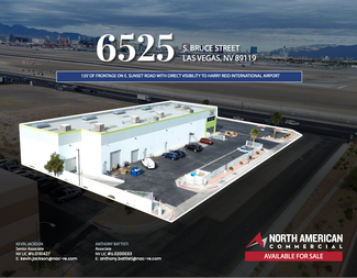 Plus de détails pour 6525 S Bruce St, Las Vegas, NV - Industriel/Logistique à vendre