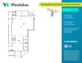 1000 Westlakes Dr, Berwyn, PA à louer Plan de site– Image 1 sur 1