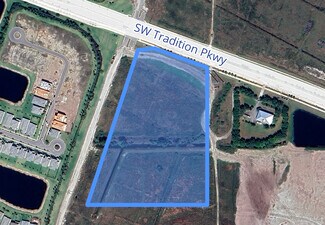 Plus de détails pour Western Grove 8 - SW Tradition Pky, Port Saint Lucie, FL - Terrain à vendre