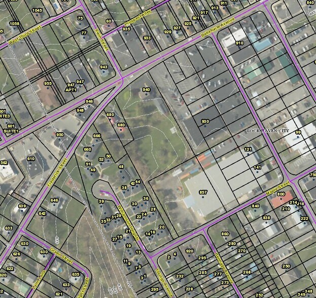 940 Bellefonte Ave, Lock Haven, PA à vendre - Aérien – Image 3 sur 4
