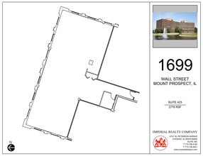 1699 Wall St, Mount Prospect, IL à louer Plan d’étage– Image 1 sur 7