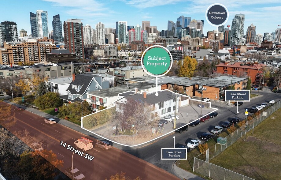 1850 14th St SW, Calgary, AB à vendre - Photo de l’immeuble – Image 2 sur 8