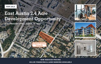 Plus de détails pour 2110 Thrasher Ln, Austin, TX - Terrain à vendre