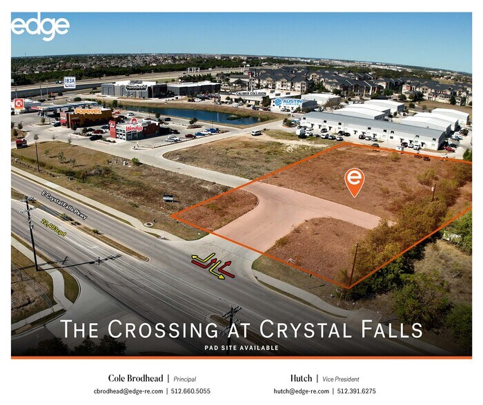 10745 E Crystal Falls Pky, Leander, TX à vendre - Photo de l’immeuble – Image 1 sur 2