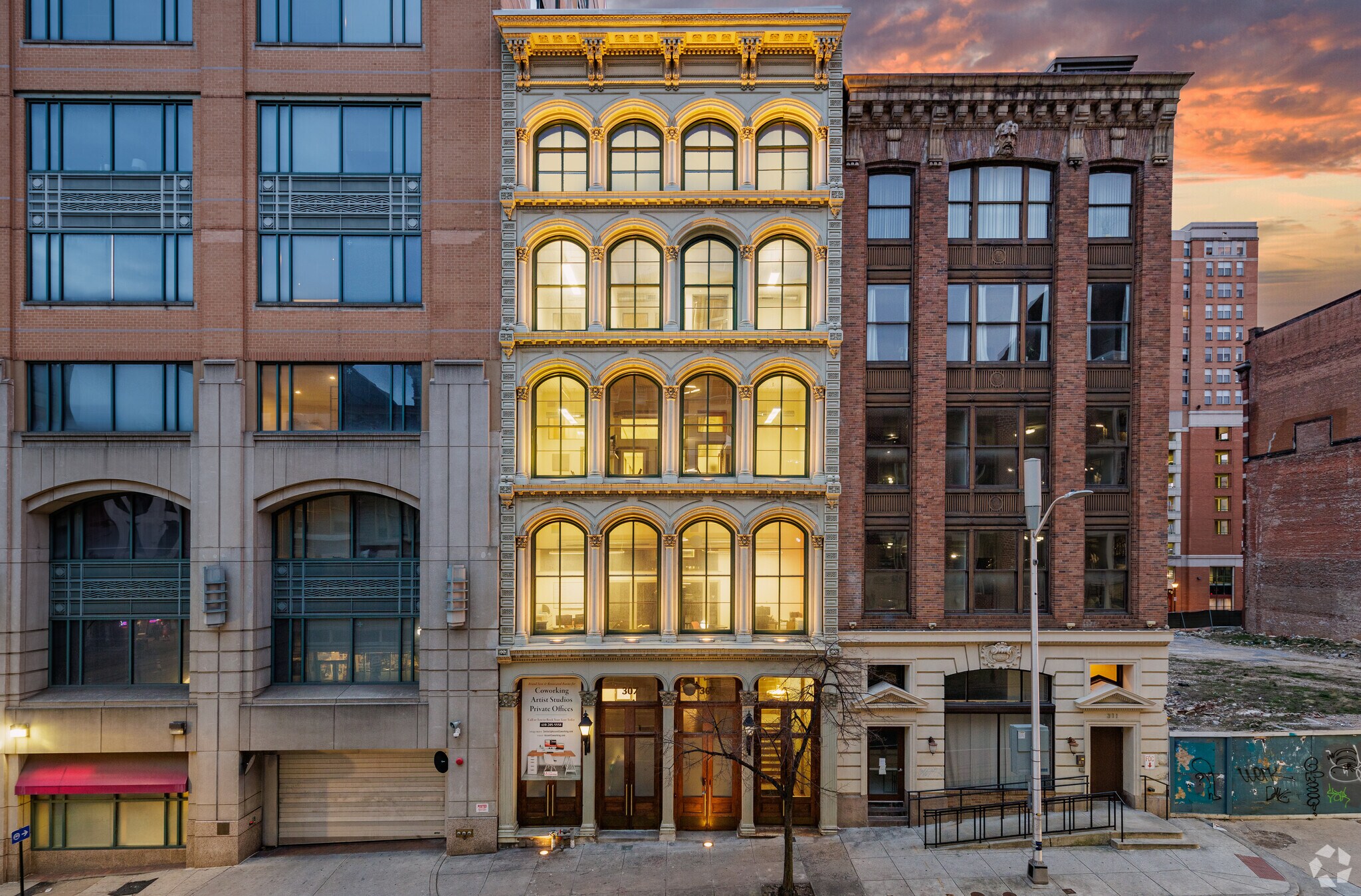 307 W Baltimore St, Baltimore, MD à louer Photo de l’immeuble– Image 1 sur 34