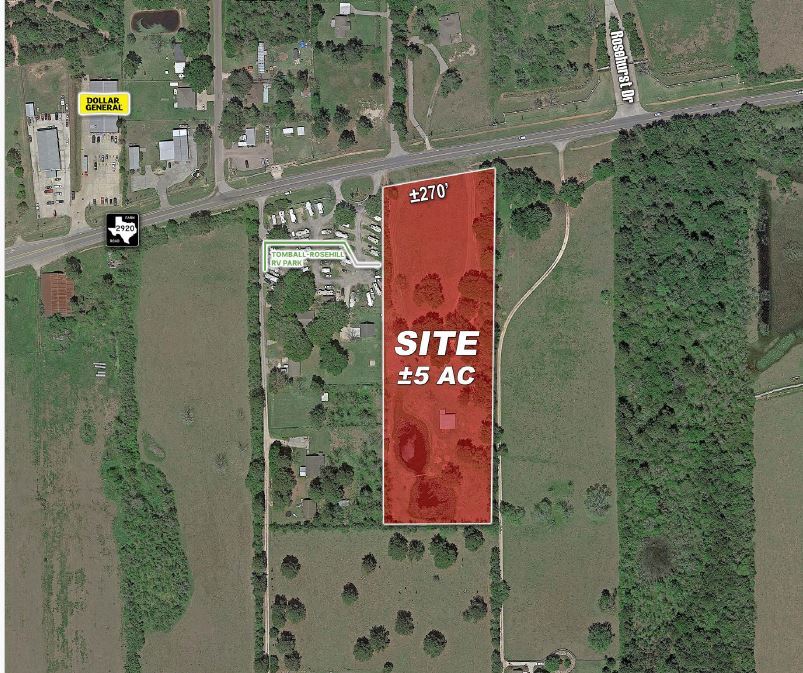 19603 FM 2920 Rd, Tomball, TX à vendre Aérien– Image 1 sur 4