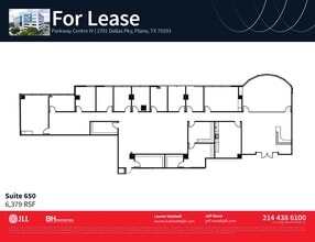 2701 Dallas Pky, Plano, TX à louer Plan d’étage– Image 1 sur 1