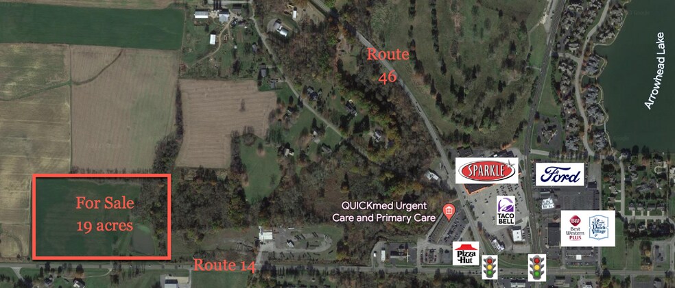 Salem Unity Rd, Columbiana, OH à vendre - Aérien – Image 2 sur 3