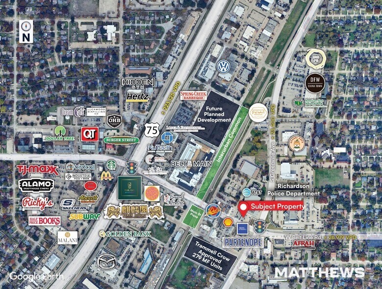 205 E Main St, Richardson, TX à louer - Photo de l’immeuble – Image 2 sur 3