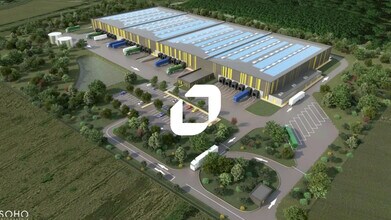 Yzeure - Vue aérienne  vue de carte