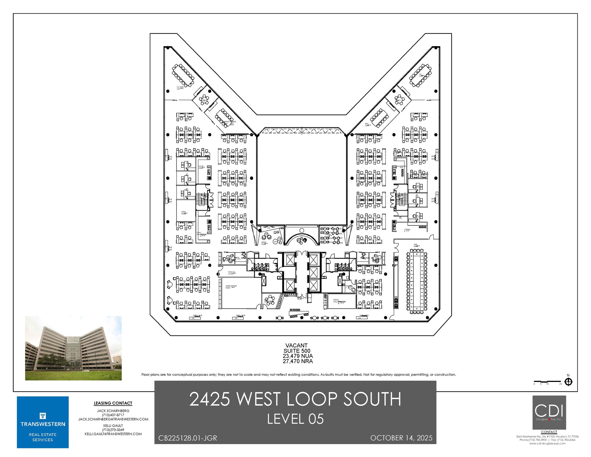 2425 West Loop South, Houston, TX à louer Plan d’étage– Image 1 sur 1