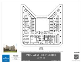 2425 West Loop South, Houston, TX à louer Plan d’étage– Image 1 sur 1