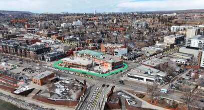 1117A Kensington Cres NW, Calgary, AB - Vue aérienne  vue de carte