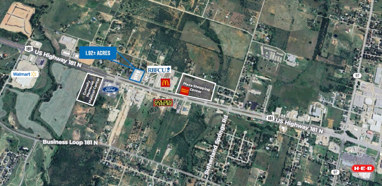 156-260 US Highway 181, Floresville, TX à vendre Photo de l’immeuble– Image 1 sur 2